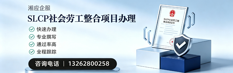 九江SLCP社会劳工整合项目申报服务
