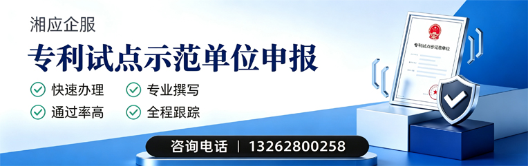 九江专利试点示范单位申报服务