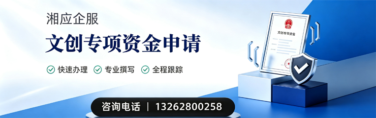 九江文创专项资金申报服务