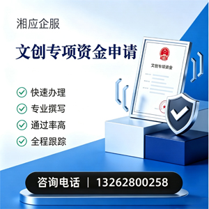 九江文创专项资金申报服务
